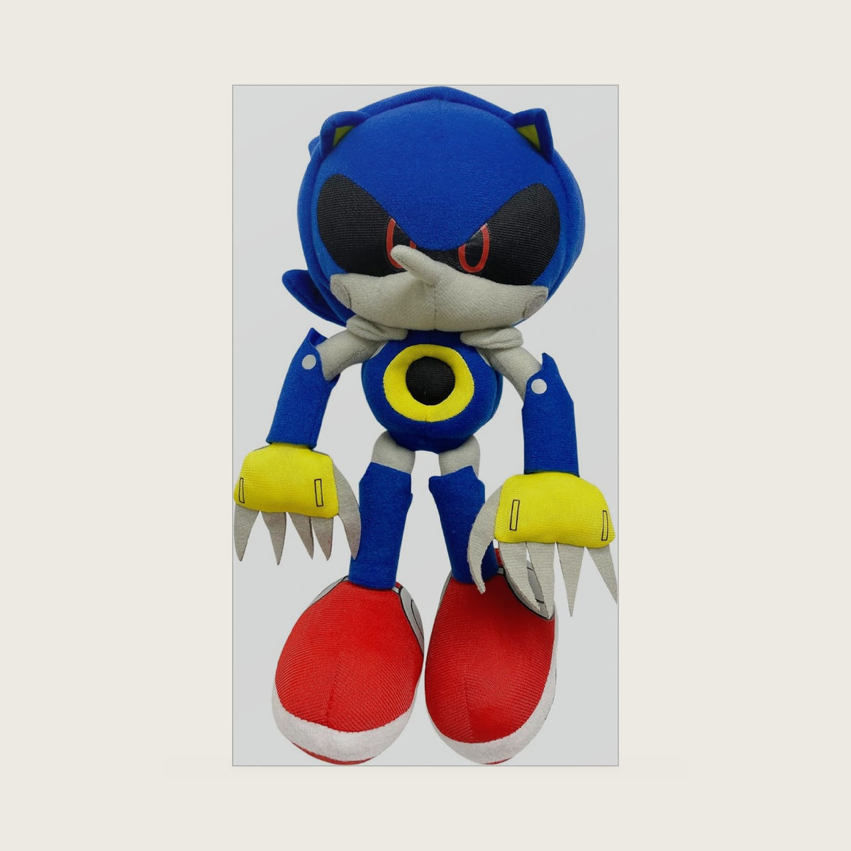 Great Eastern GE-52523 Sonic The Hedgehog 11" Metal Sonic Stuffed Plush