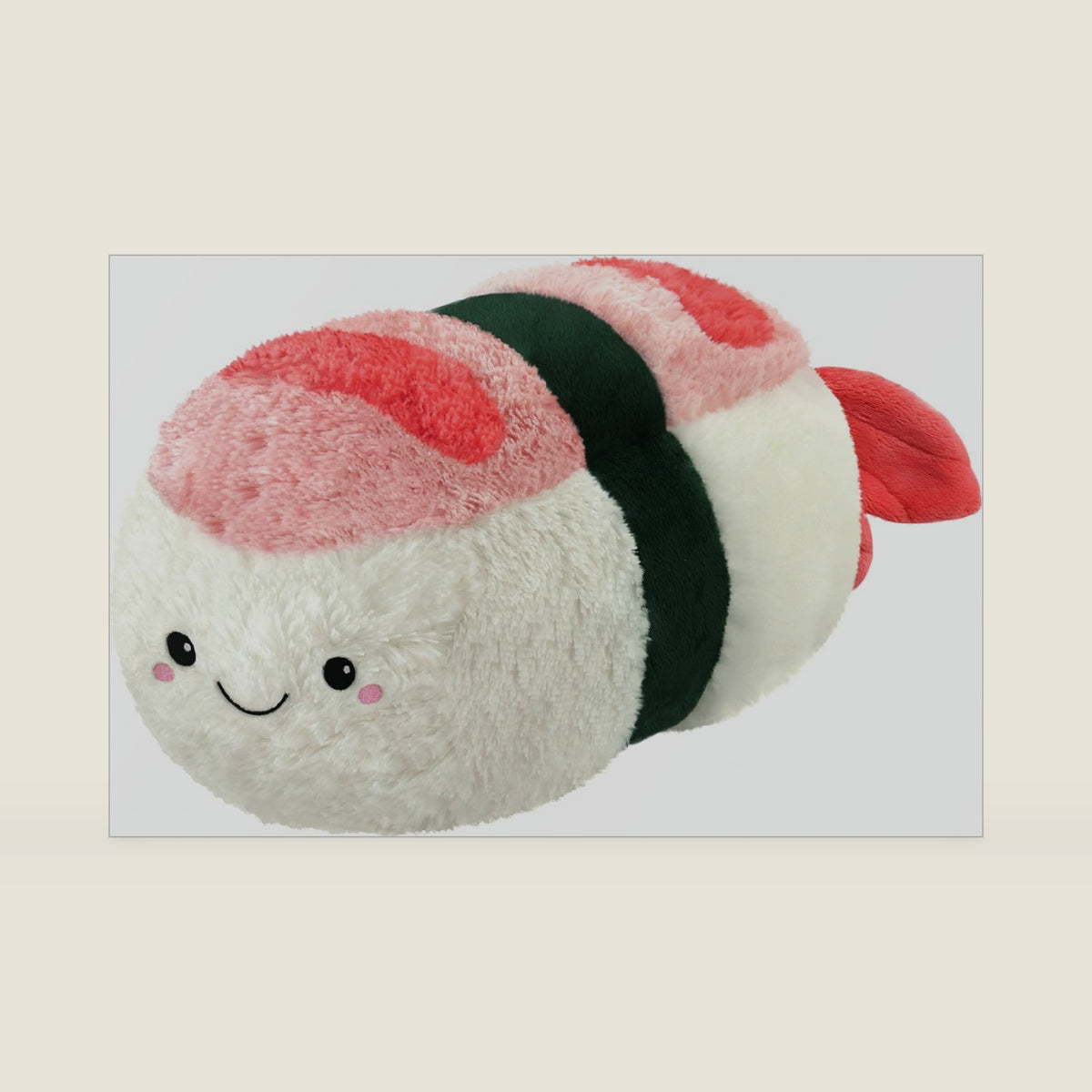 Shrimp Sushi - Comfort Food Collection - 15 in - Soft Toy Collectible Stuffed Animal