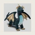 Aragon Navy Dragon Plush Stuffed Animal