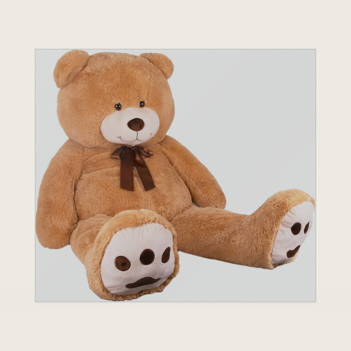 Kangaroo 5ft Giant Brown Teddy Bear Stuffed Animal Toy for Teens & Adults
