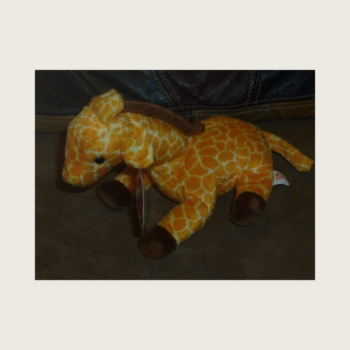 Beanie Baby ``TWIGS`` The Giraffe 1995 - MWMT - Retired - LQQK .HN#GG_634T6344 G134548TY20125