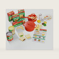 Melissa & Doug Prepare & Serve Pasta Set with Toy Food & Kids Play Kitchen Accessories, Montessori-Inspired Preschool Learning Toys for Girls & Boys 3+