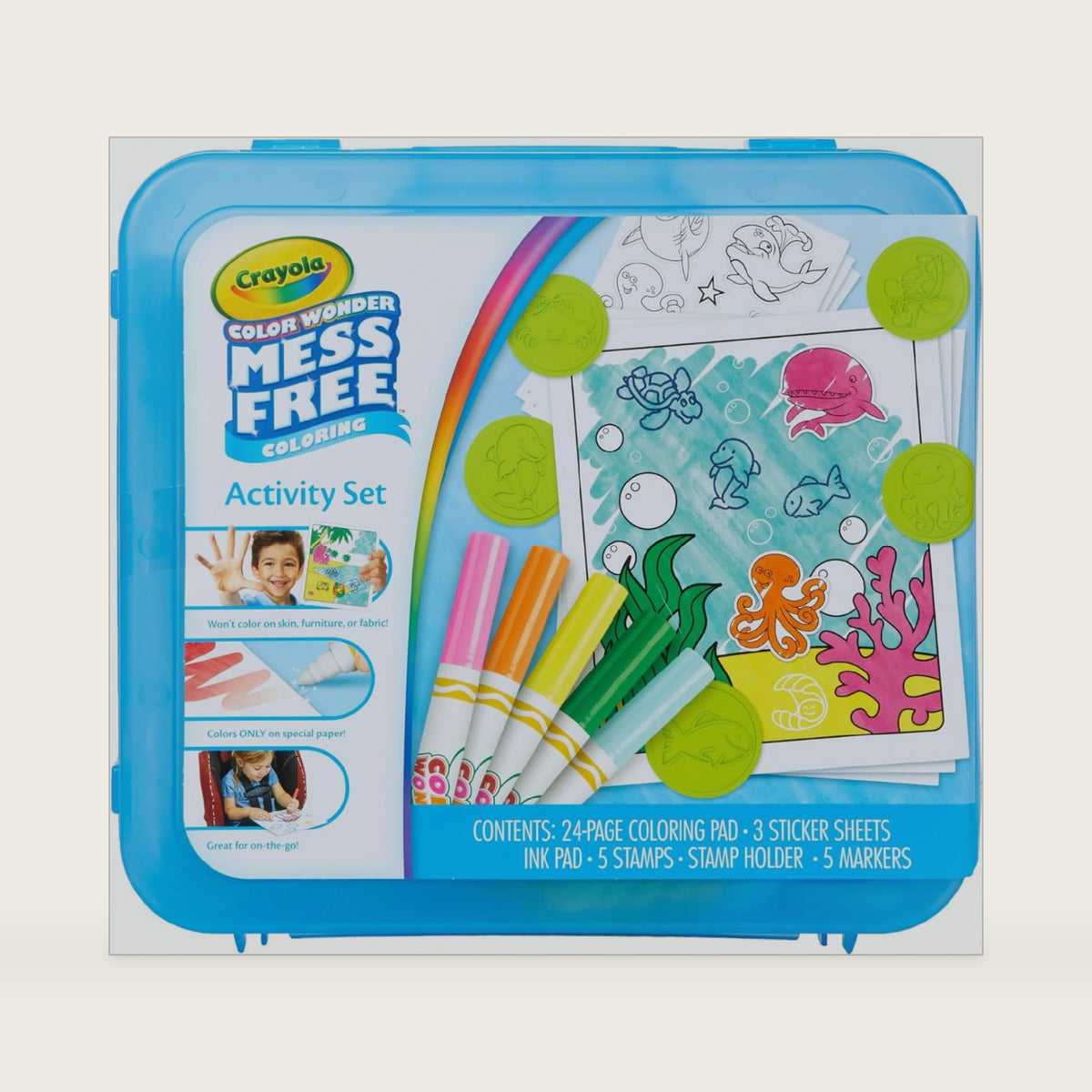 Crayola Color Wonder Mess Free Coloring Activity Set (30+ Pcs)