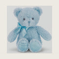 Bearington Blue Teddy Bear - 12" Fluffy and Cuddly My First Teddy Bear Companion with Premium Plush and Soft Fur - Adorable Stuffed Animal for Baby Boy Gift for Babies, Toddlers and Kids