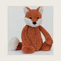 Bashful Fox Cub Stuffed Animal, Medium 12 inches - Woodland Plush Toy - Classic Children's Gift