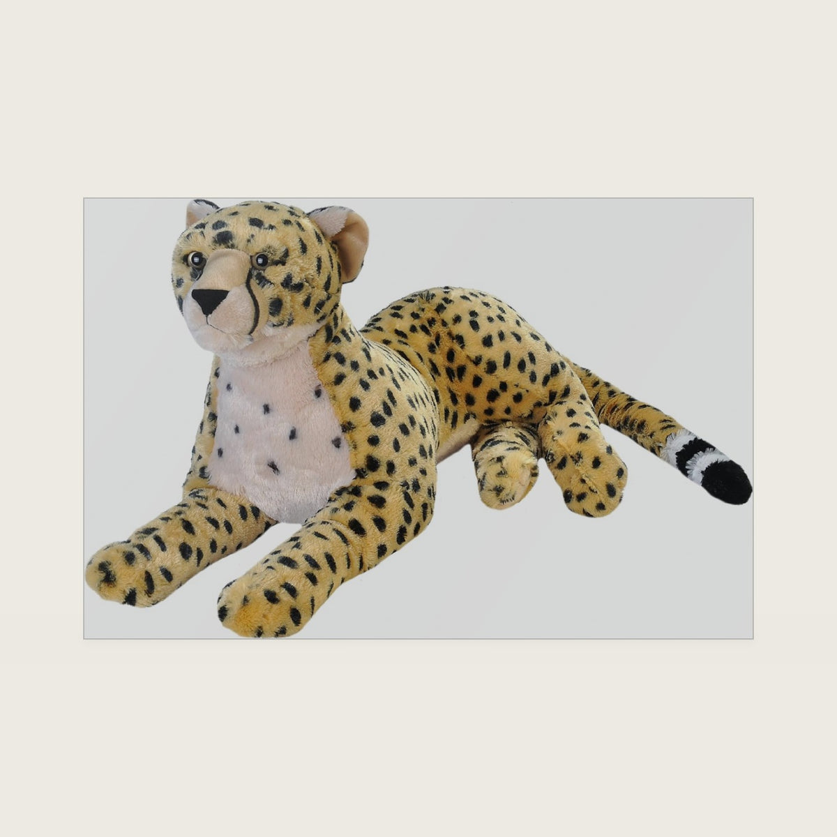 Wild Republic Jumbo Cheetah Plush, Giant Stuffed Animal, Plush Toy, Gifts for Kids, 30 Inches