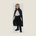 Rubies Black 36 inch Long Fabric Cape With Foam Filled Collar for Kids, Unisex No Size
