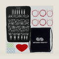ChiaoGoo Twist Red Lace 5-inch Complete 7500-C Interchangeable Set