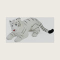 Wild Republic Jumbo White Tiger Plush, Giant Stuffed Animal, Plush Toy, Gifts for Kids, 30 Inches