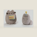 GUND Pusheen and Stormy Birthday Set Plush, Collectible Stuffed Animals for Ages 8 and Up, Gray, 6.5”