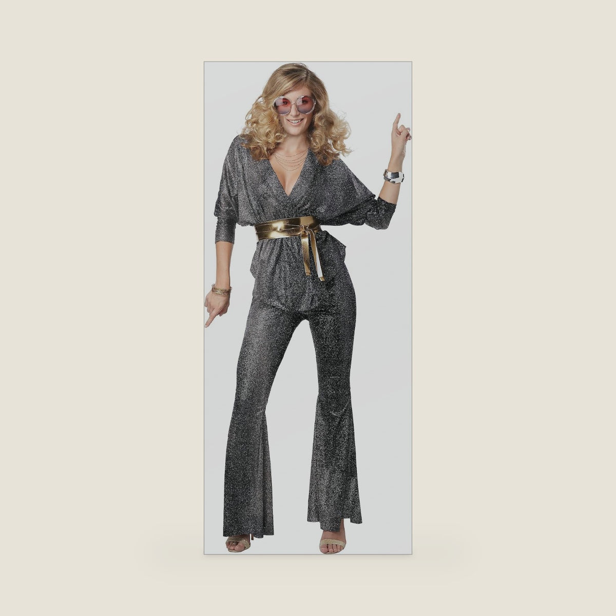 California Costumes Dazzler, Women's Disco Costume