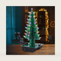 Christmas Tree Soldering Project, Icstation 3D Xmas Tree Soldering Kit with LED Flashing Lights Soldering Practice 7 Colors DIY Electronic Assemble Kit for Learning Teaching STEM Educational