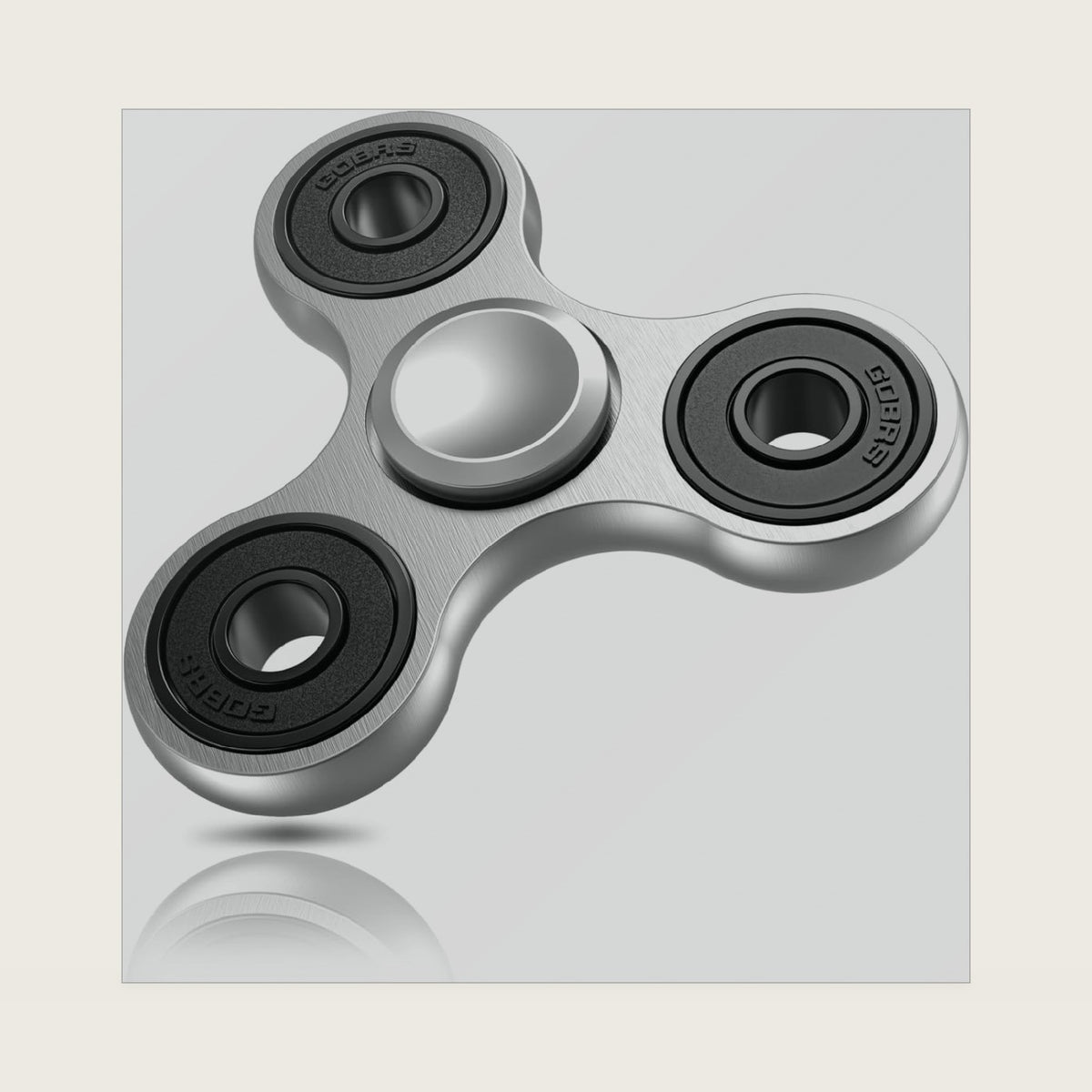 ATESSON Metal Fidget Spinner Toy Long Spin Time Fidget Toys for Adults Kids