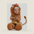 Spooktacular Creations Halloween Lion Costume Toddler with Toy Zebra, Kids Lion Costume for Baby Halloween Dress Up Party