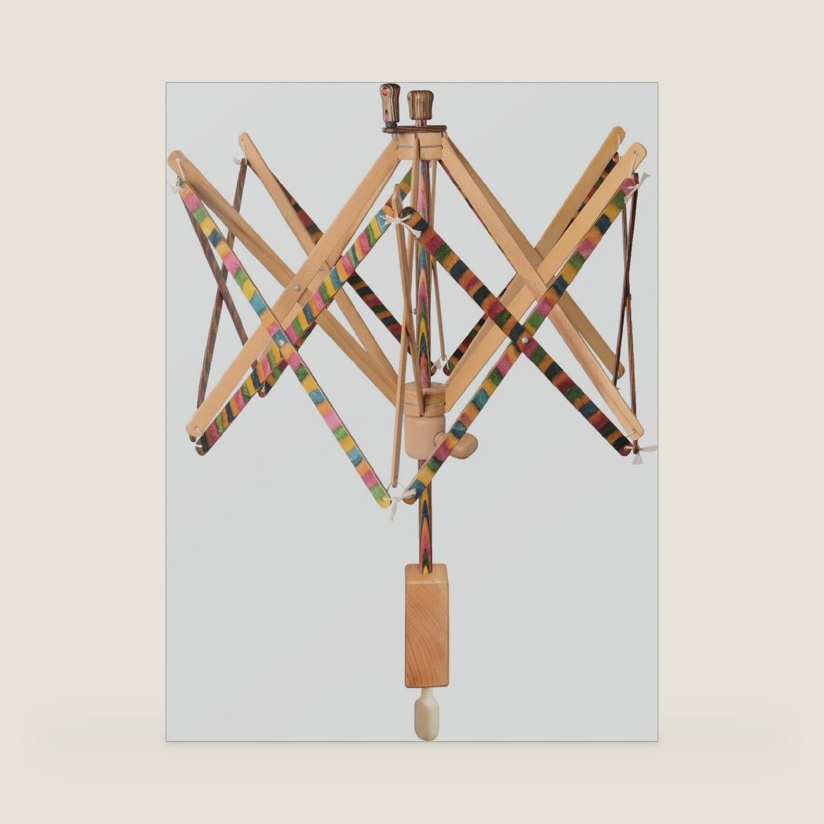 KnitPro Wooden Skein Winder | Signature Swift