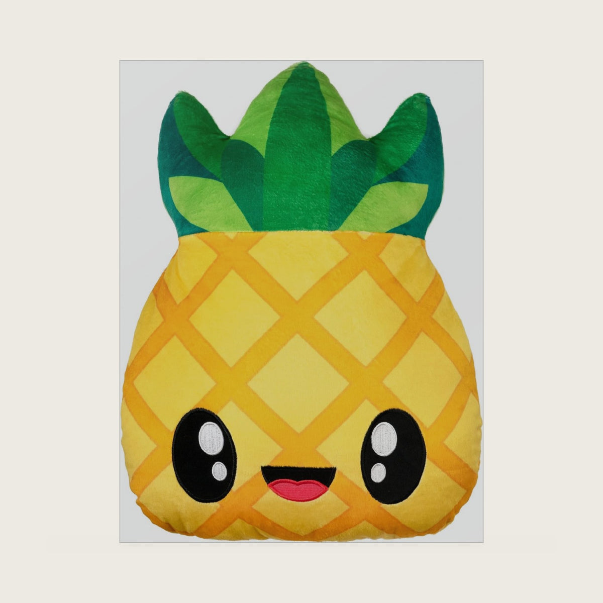 Scentco Pineapple Smillows - Scented Stuffed Plush Accent Throw Pillow, Room Decor, Gift for Kids