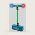 Flybar My First Foam Pogo Jumper for Kids Fun and Safe Pogo Stick for Toddlers, Durable Foam and Bungee Jumper for Ages 3 and up, Supports up to 250lbs (Blue LED)