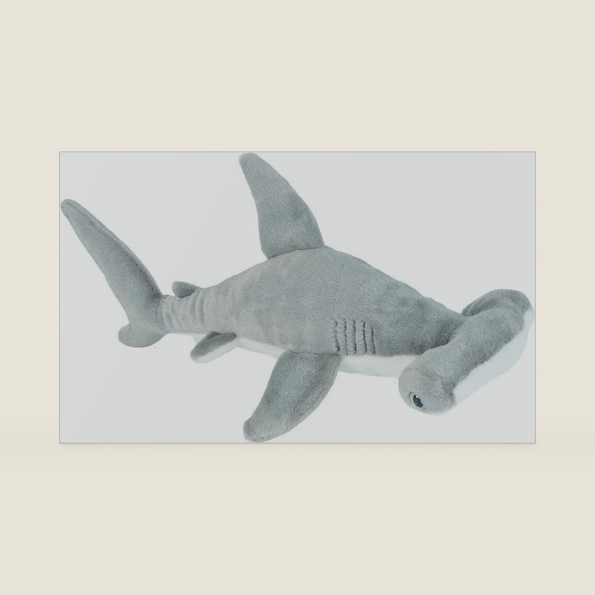 Wild Republic Hammerhead Shark Plush, Stuffed Animal, Plush Toy, Gifts for Kids, Cuddlekins 13"