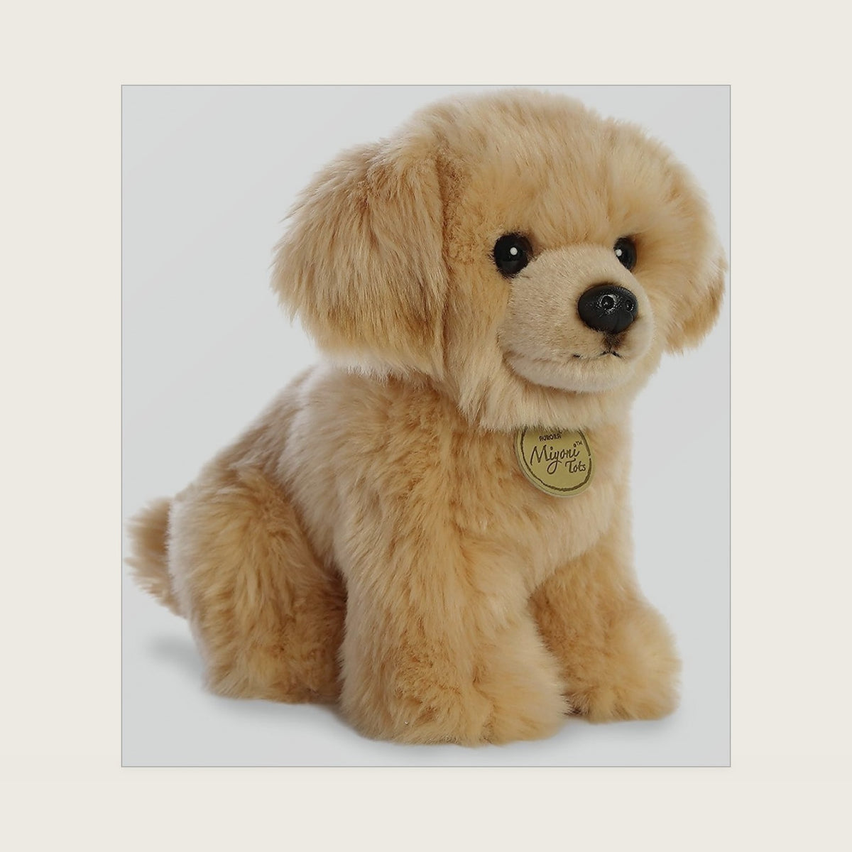 Miyoni Tots 8" Golden Retriever Pup Adorable Stuffed Animal