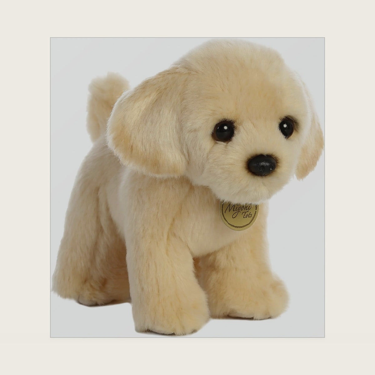 Miyoni Tots 8.5" Golden Lab Pup Adorable Stuffed Animal