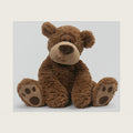 Grahm 18-Inch Classic Brown Teddy Bear Plush Toy for Ages 0+
