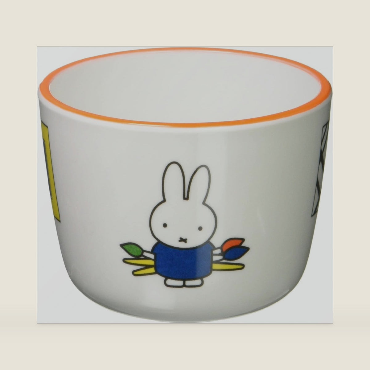 Space Joy and the Museum of Art Tea Cup, White, Approx. Diameter 3.0 x Height 2.4 inches (7.6 cm) x Height 2.4 inches (6 cm) CM-11AAG-R
