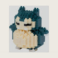Nanoblock Snorlax Building Kit, Grey