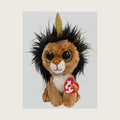 1607-36252 36252 Beanie Boos Ramsey Lion, Multicolored, 15 cm