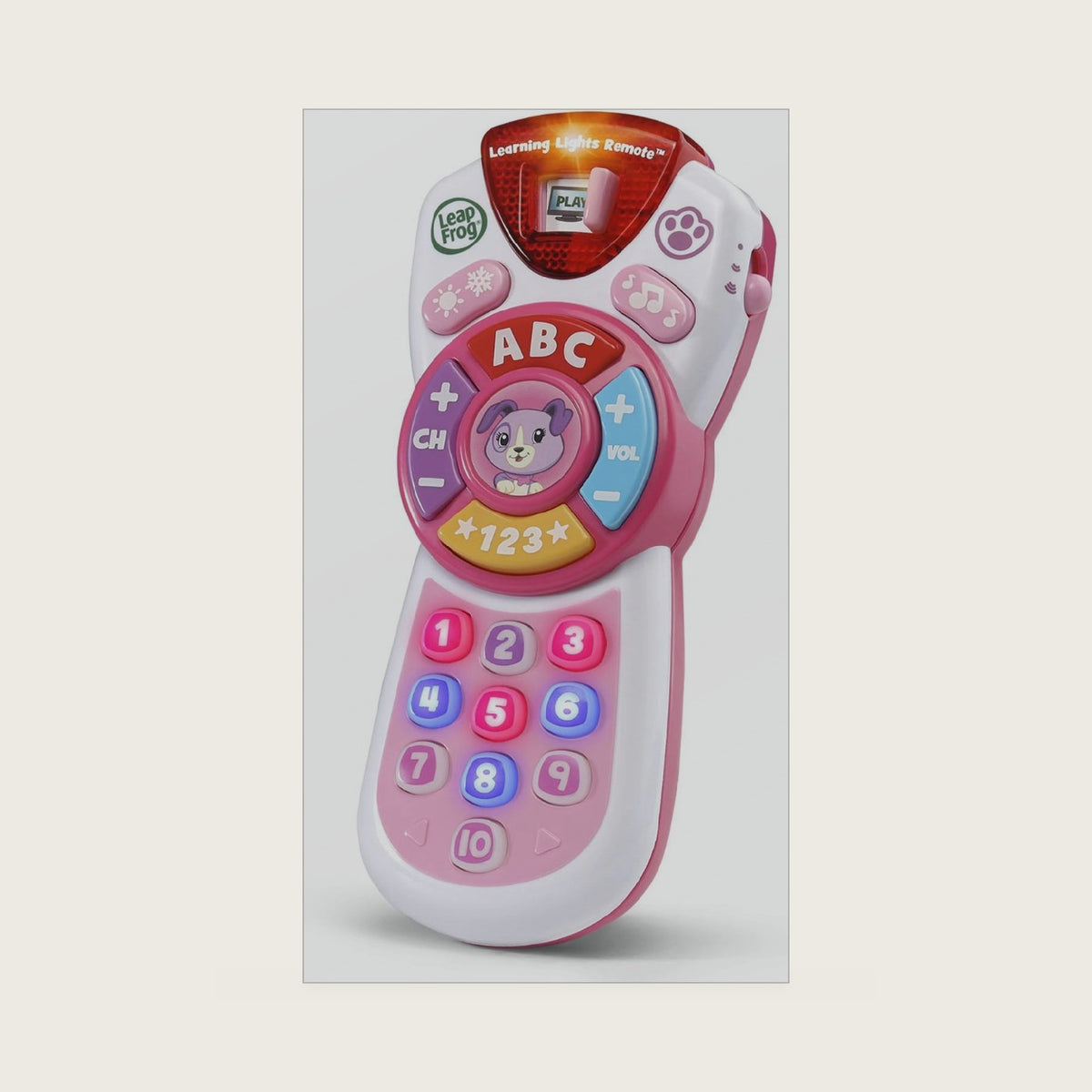 Violet's Learning Lights Remote Deluxe, Pink