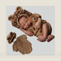 M&G House Newborn Photography Outfits Baby Crochet Knitted Photoshoot Props Animal Costume Set