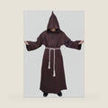 Myir JUN Monk Robe Medieval Friar Hooded Monk Costume