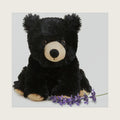 warmies Microwavable & Weighted Stuffed Animals, Black Bear, All Ages