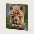 2027 Alpacas Calendar - Cute Farm Animal Monthly Wall Calendar, 16 Month 12x24 Planner, Thick No-Bleed Paper, Large Grid, Giftable Animal Calendar for Teachers, Home, Office, Made in USA