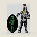 Spooktacular Creations Glows in the Dark Skeleton Costume for Boys, Halloween Skeleton Costume, Bone Jumpsuit for Kids