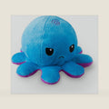TeeTurtle Reversible Octopus Purple & Blue 4 Inch Flip Plushie