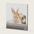 2027 Baby Animals - Cute Animal Monthly Wall Calendar, 16 Month 12x24 Wildlife Planner, Thick No-Bleed Paper, Large Grid, Giftable Animal Calendar for Teachers, Home, Office, Made in USA