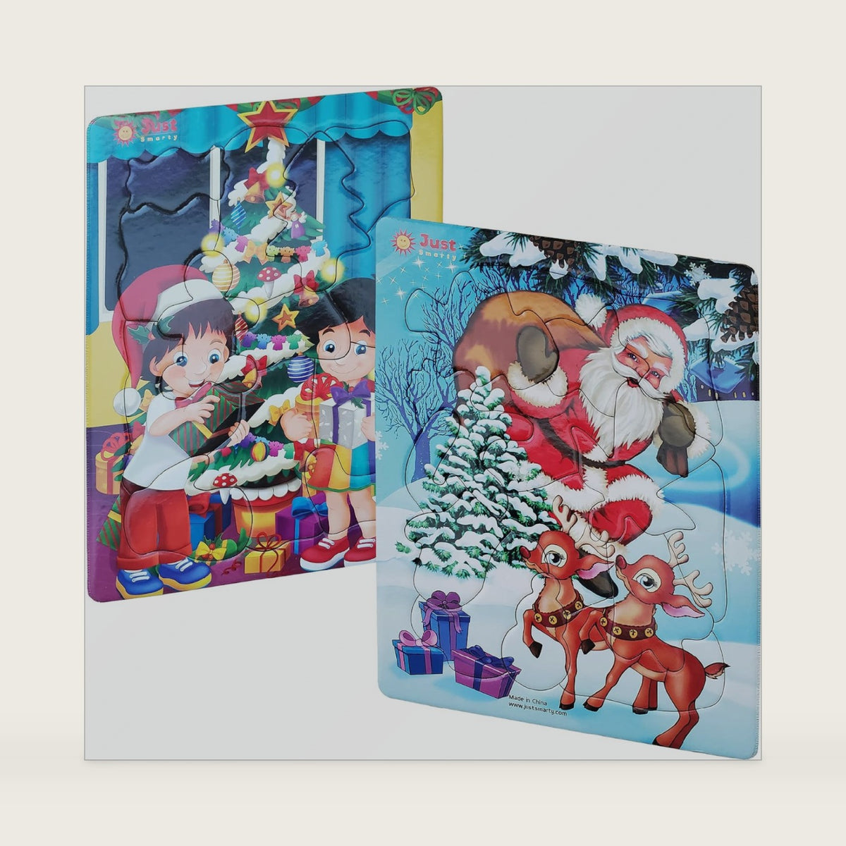 Just Smarty Preschool Jigsaw Puzzles Set of 2