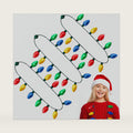 JOYIN Christmas Necklace with 12 LED Bulbs,LED Light Up Bulb Necklace