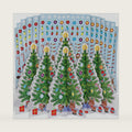 Fun Express 3D Christmas Tree and Stickers Kit - Set of 12 - Holiday Activities and Decor for Kids