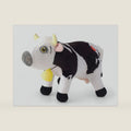 LA GRANJA DE ZENÓN Vaca Lola Musical Stuffed Animal 8-Inch Soft and Huggable Plush Toy with Music, Beloved El Reino Infantil Character