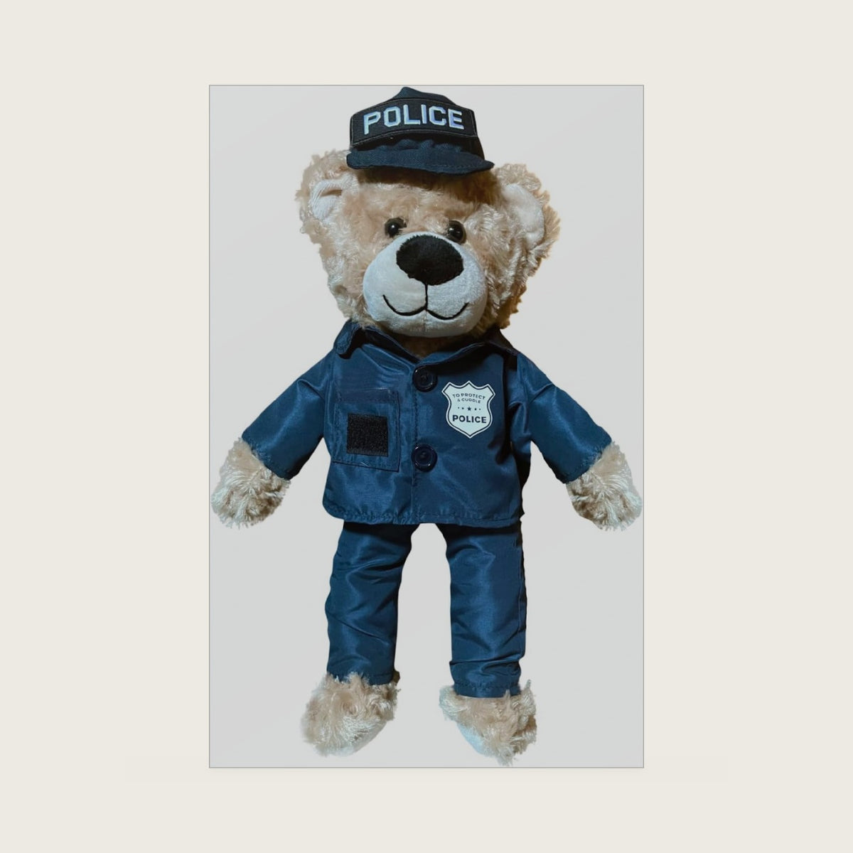 ZZZ Bears SGT Sleeptight Police Teddy Bear