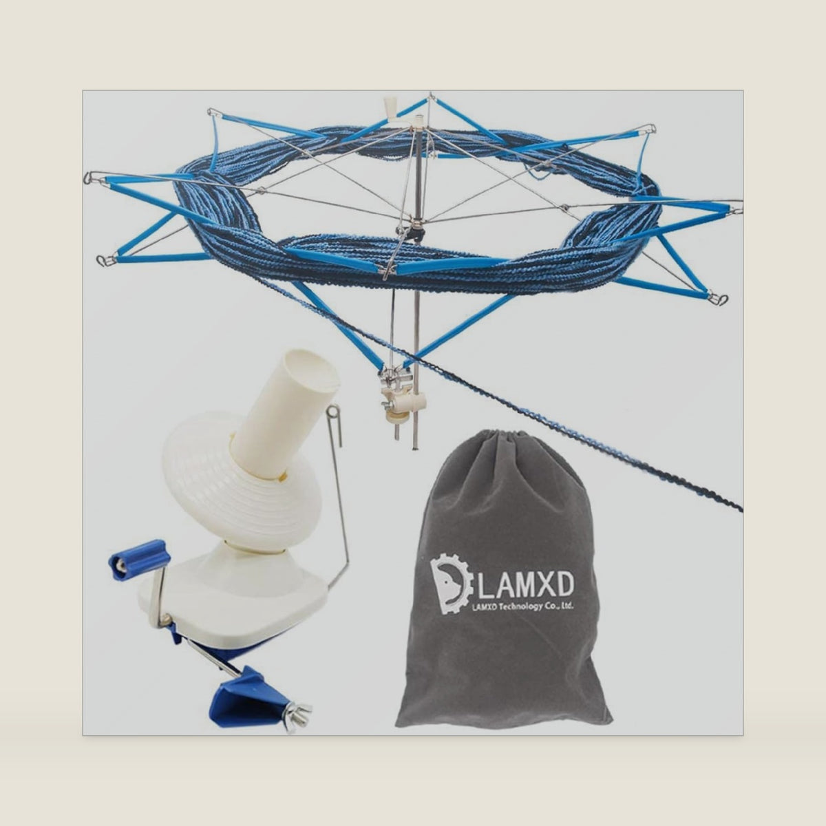 LAMXD Yarn Ball Winder and Yarn Umbrella Swift ¡­