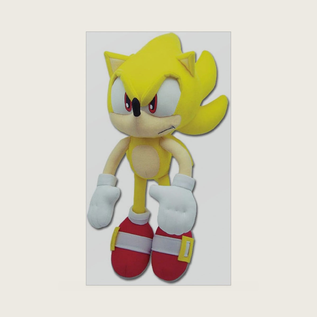 Great Eastern GE-8958 Sonic The Hedgehog Plush - Super Sonic, 12"