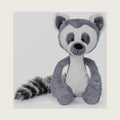 Toothpick Casey Lemur Plush Stuffed Animal, Black and White, 15"