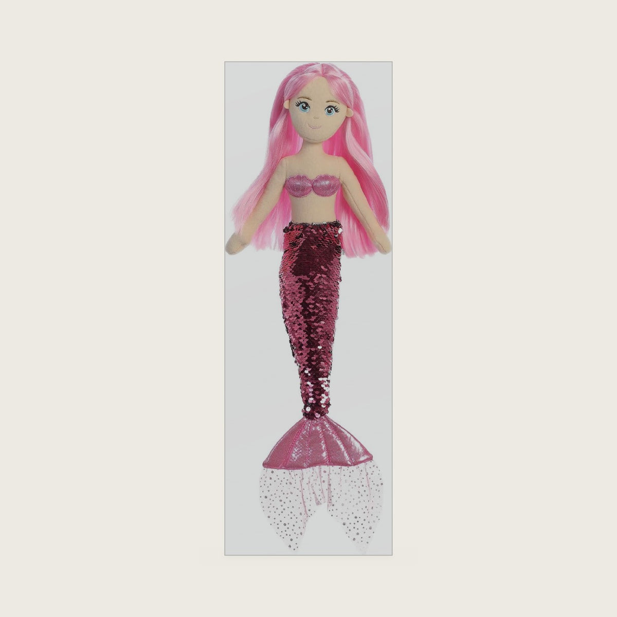 Sea Sparkles Sequin Sparkles 18" Ava Enchanting Stuffed Doll