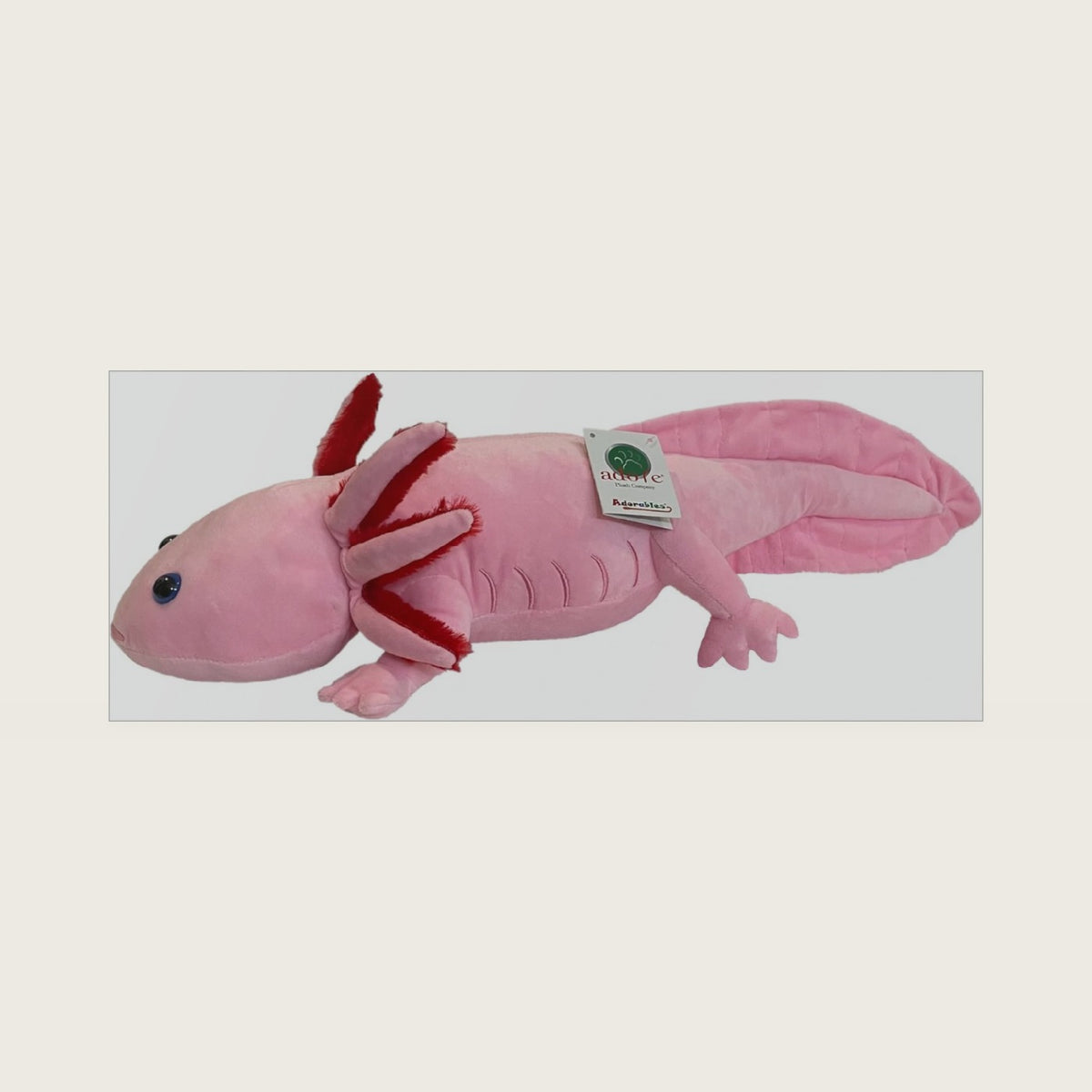 Adore 21" Axie the Axolotl Stuffed Animal Plush Toy