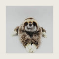 TAMMYFLYFLY Cute Realistic Three Toed Sloth Plush Stuffed Animal Toy 12.5inch