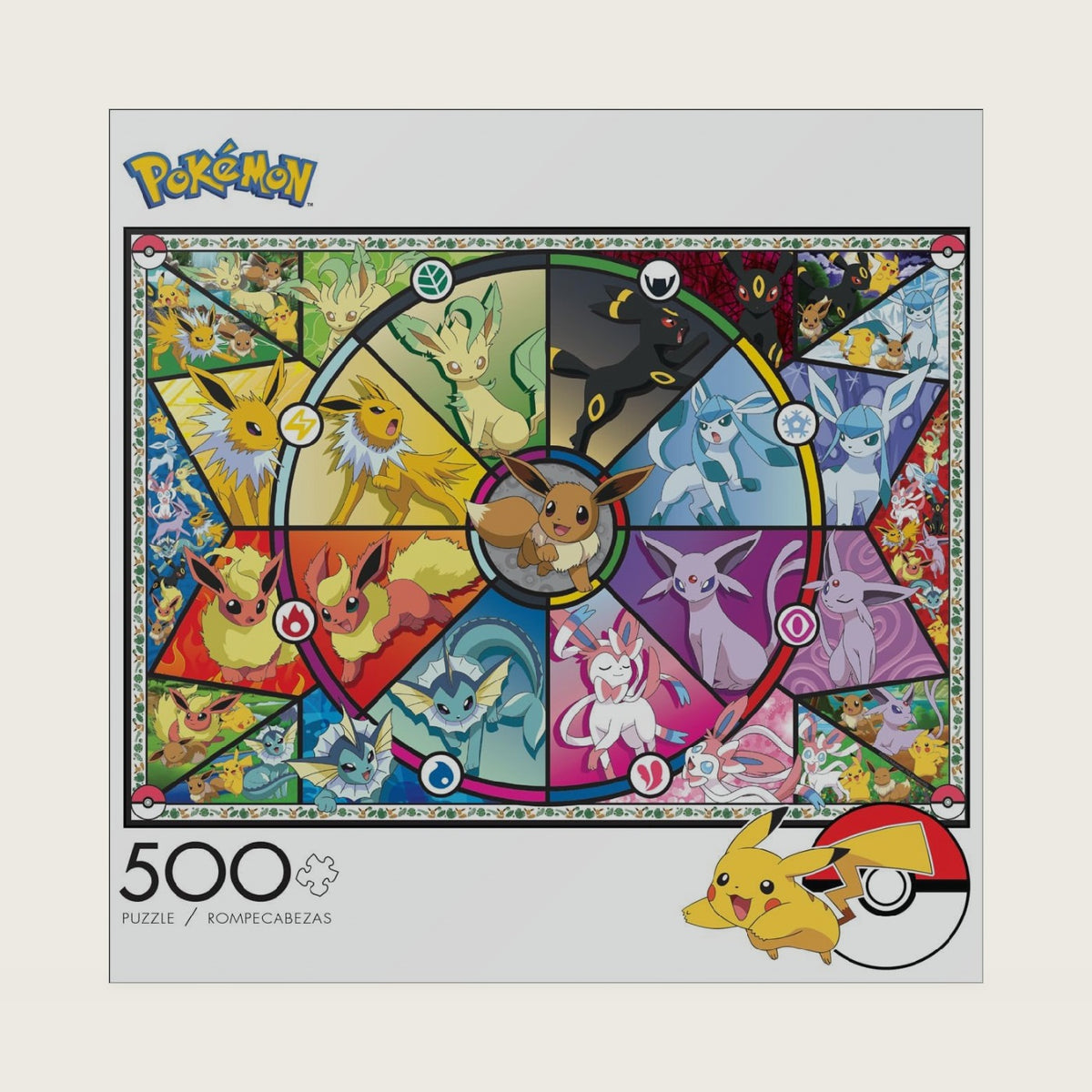 Buffalo Games - Eevee Evolutions - 500 Piece Puzzle for Adults