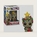 Funko Pop! Marvel: Holiday - Groot with Wreath, Multicolor