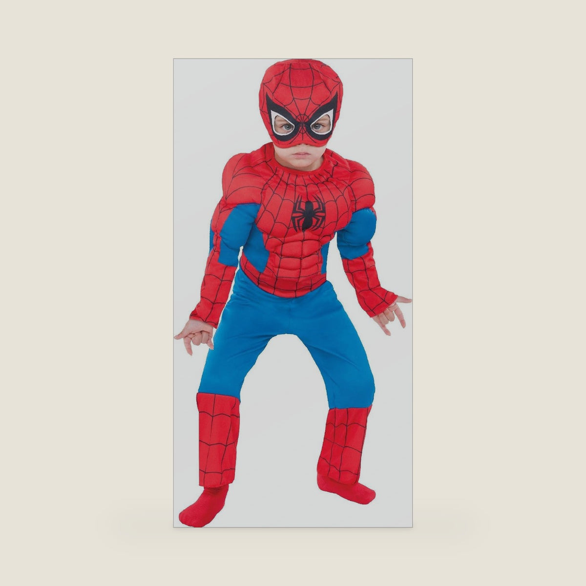 Party City Marvel Spider-Man Classic: Spider-Man Costume for Kids, Boys Medium